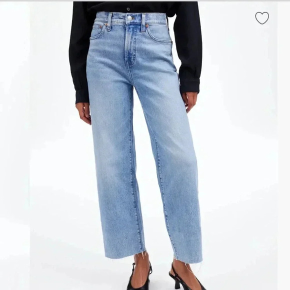 Madewell Denim - Madewell The Tall Perfect Vintage Wide-Leg Crop Jean
